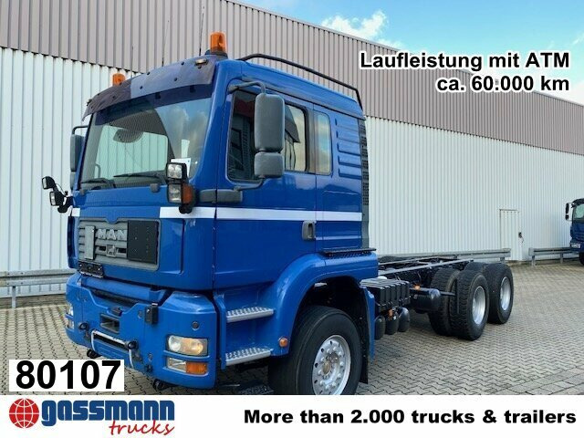 MAN TGA 26.480 6x4 FDLK, Winterdienstausstattung - Camion şasiu: Foto 1 MAN TGA 26.480 6x4 FDLK, Winterdienstausstattung - Camion şasiu: Foto 1