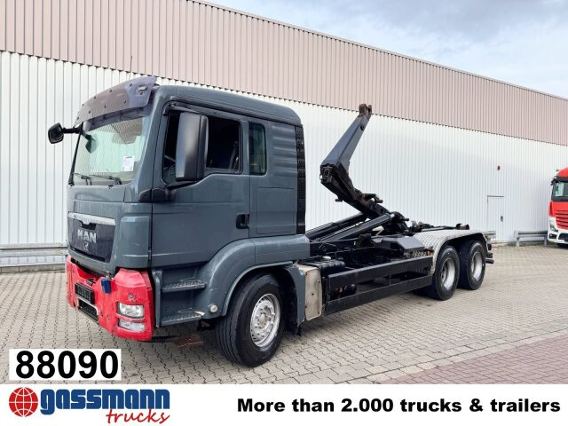 MAN TGS 26.440 6x4 BB, Meiller Schub-Knick - Camion cu cârlig: Foto 1 MAN TGS 26.440 6x4 BB, Meiller Schub-Knick - Camion cu cârlig: Foto 1