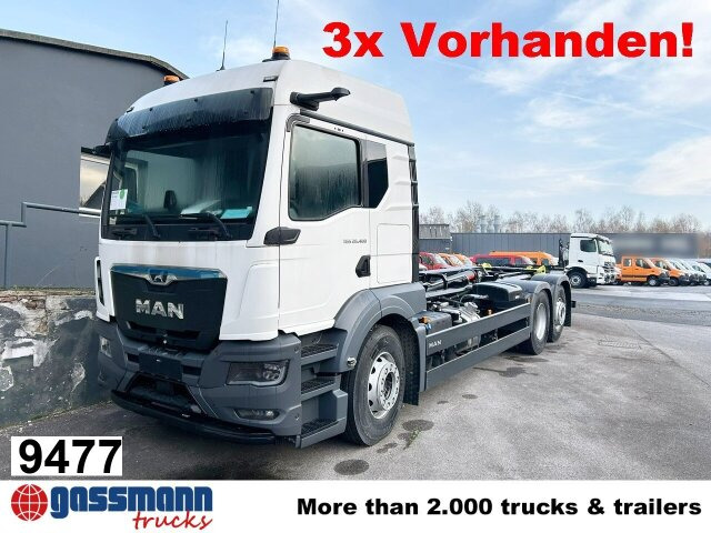 MAN TGS 26.480 6x2-4 BL CH, Lenk-/Lift, OptiView, - Camion cu cârlig: Foto 1 MAN TGS 26.480 6x2-4 BL CH, Lenk-/Lift, OptiView, - Camion cu cârlig: Foto 1