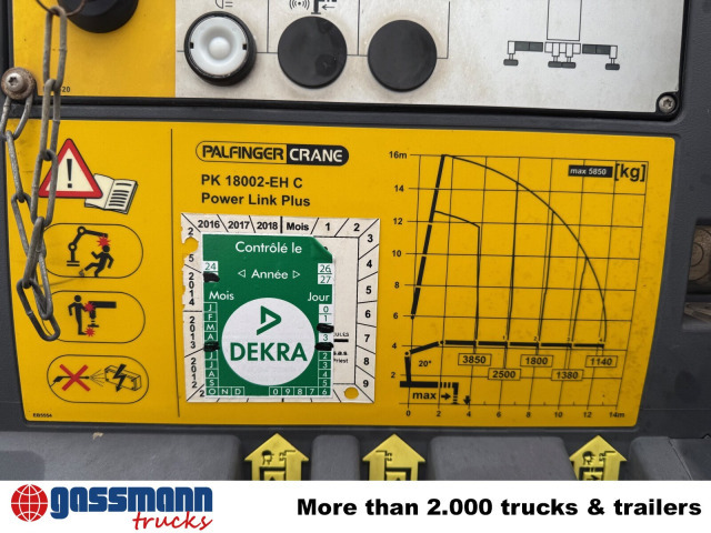 MAN TGS 33.400 6x4 BB, Navi, Heckkran PK18002-EH C, - Camion platformă, Camion cu macara: Foto 5 MAN TGS 33.400 6x4 BB, Navi, Heckkran PK18002-EH C, - Camion platformă, Camion cu macara: Foto 5