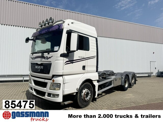 MAN TGX 28.440 6X2-2 BL, Liftachse, Motorabtrieb - Camion şasiu: Foto 1 MAN TGX 28.440 6X2-2 BL, Liftachse, Motorabtrieb - Camion şasiu: Foto 1