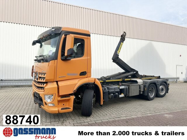 Mercedes-Benz Arocs 2552 L 6x2, Lenk-/Liftachse - Camion cu cârlig: Foto 1 Mercedes-Benz Arocs 2552 L 6x2, Lenk-/Liftachse - Camion cu cârlig: Foto 1
