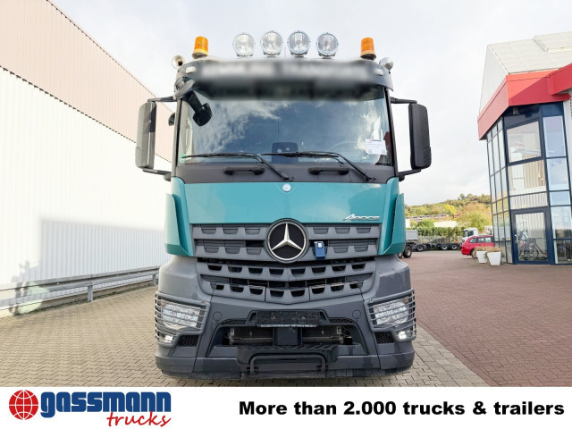 Camion forestier, Camion cu macara Mercedes-Benz Arocs 2648 6x4 mit Heckkran Epsilon M12Z83,: Foto 9