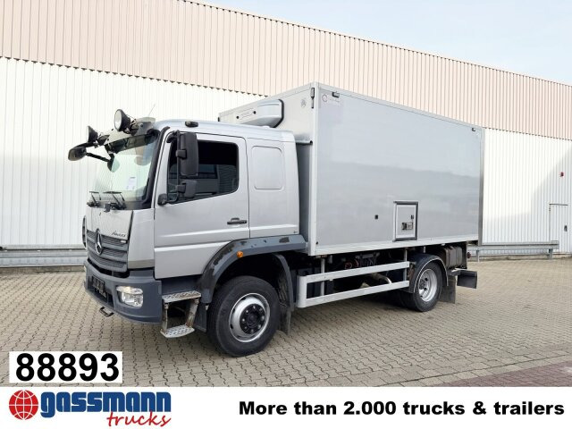 Mercedes-Benz Atego 1330 4x4, Iso-Koffer mit Heizung, LBW - Camion furgon: Foto 1 Mercedes-Benz Atego 1330 4x4, Iso-Koffer mit Heizung, LBW - Camion furgon: Foto 1
