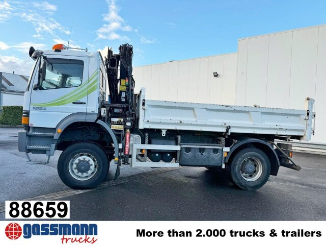 Mercedes-Benz Atego 1823AK 4x4, Kran HIAB, Bordmatik - Camion basculantă, Camion cu macara: Foto 1 Mercedes-Benz Atego 1823AK 4x4, Kran HIAB, Bordmatik - Camion basculantă, Camion cu macara: Foto 1