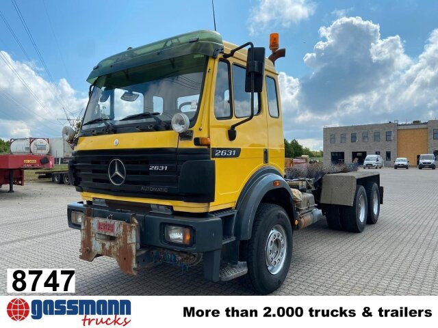 Mercedes-Benz SK II 2631 6x4, Winterdienstausstattung - Camion şasiu: Foto 1 Mercedes-Benz SK II 2631 6x4, Winterdienstausstattung - Camion şasiu: Foto 1