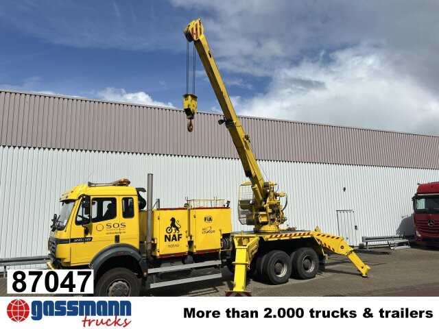 Mercedes-Benz SK II 2638/44 A 6x6, V8, Retarder, Kran, 2x - Camion cu macara: Foto 1 Mercedes-Benz SK II 2638/44 A 6x6, V8, Retarder, Kran, 2x - Camion cu macara: Foto 1