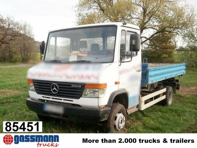 Mercedes-Benz Vario 612 DK 4x2, Kipper-Meiller - Autoutilitară basculantă: Foto 1 Mercedes-Benz Vario 612 DK 4x2, Kipper-Meiller - Autoutilitară basculantă: Foto 1