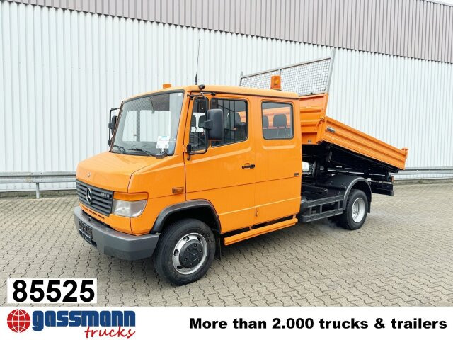 Mercedes-Benz Vario 816 D 4x2 Doka, 2x AHK, Meiller Kipper, - Autoutilitară basculantă, Autoutilitară cabină dublă: Foto 1 Mercedes-Benz Vario 816 D 4x2 Doka, 2x AHK, Meiller Kipper, - Autoutilitară basculantă, Autoutilitară cabină dublă: Foto 1