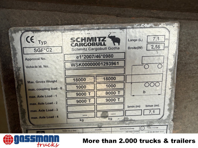 Schmitz Cargobull ZKI 18-4.9, Alu-Bordwände, ca. 10m³ - Remorcă basculantă: Foto 3 Schmitz Cargobull ZKI 18-4.9, Alu-Bordwände, ca. 10m³ - Remorcă basculantă: Foto 3