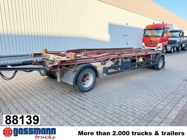 Schwarzmüller Abrollanhänger - Remorcă abroll/ Skiploader: Foto 1 Schwarzmüller Abrollanhänger - Remorcă abroll/ Skiploader: Foto 1