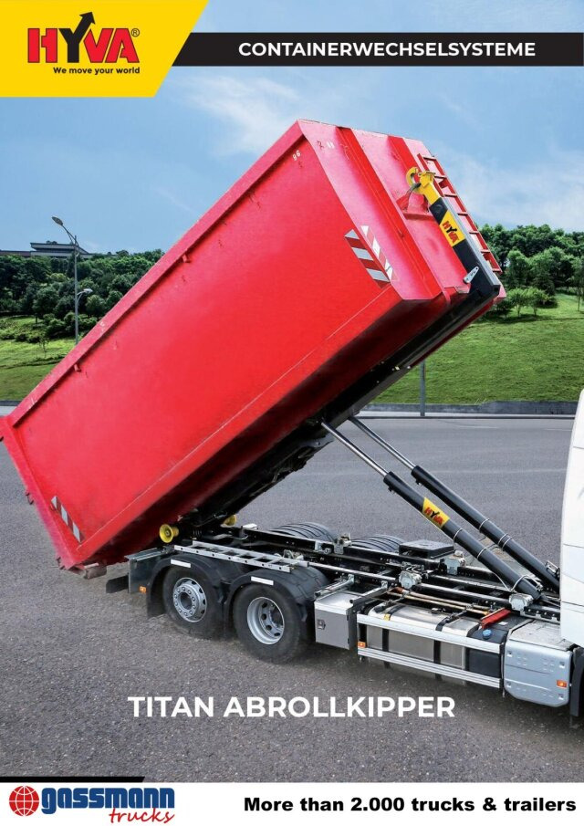 Sistem de agatare cu carlig/ Containere de gunoi nou T20-57-S Abrollanlage, 19x VORHANDEN!: Foto 10 Sistem de agatare cu carlig/ Containere de gunoi nou T20-57-S Abrollanlage, 19x VORHANDEN!: Foto 10