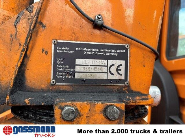 Unimog U400 4x4, Frontzapfwelle, Kipper, Kran MKG HKL - Camion basculantă, Camion cu macara: Foto 3 Unimog U400 4x4, Frontzapfwelle, Kipper, Kran MKG HKL - Camion basculantă, Camion cu macara: Foto 3