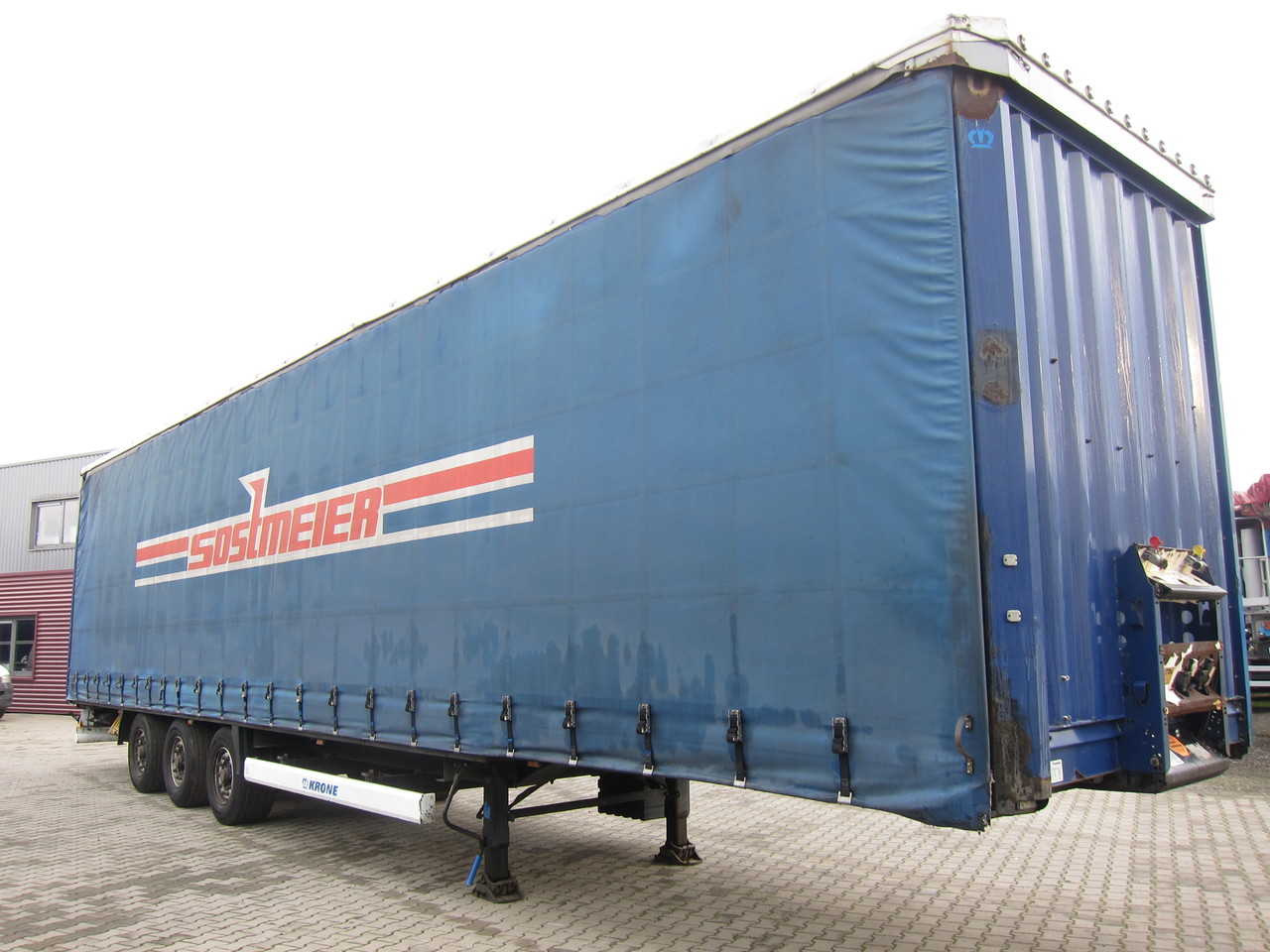 KRONE SD MegaLiner Liftaxle BPW Disc - Remorcă cu prelată: Foto 2 KRONE SD MegaLiner Liftaxle BPW Disc - Remorcă cu prelată: Foto 2