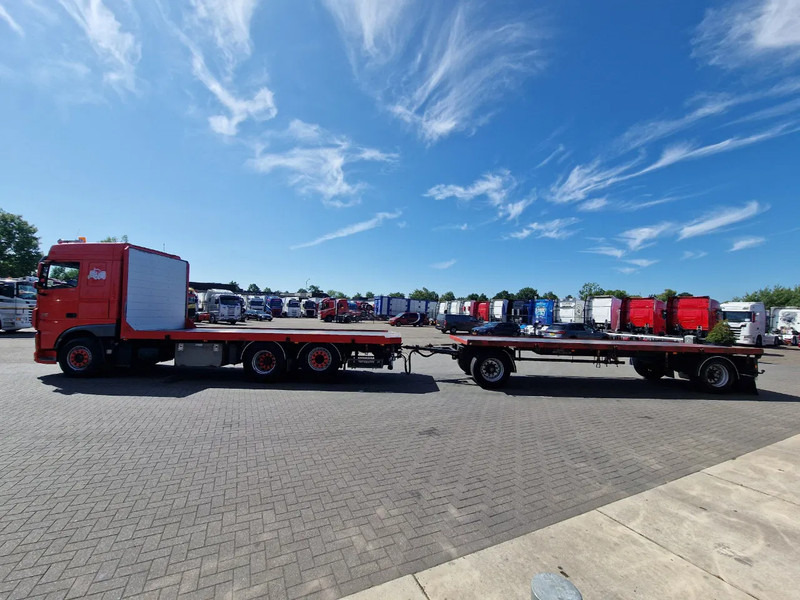 DAF XF 410 6x2 SpaceCab - Flatbed - Euro 6 + 2 axle trailer BPW - Camion platformă: Foto 4 DAF XF 410 6x2 SpaceCab - Flatbed - Euro 6 + 2 axle trailer BPW - Camion platformă: Foto 4