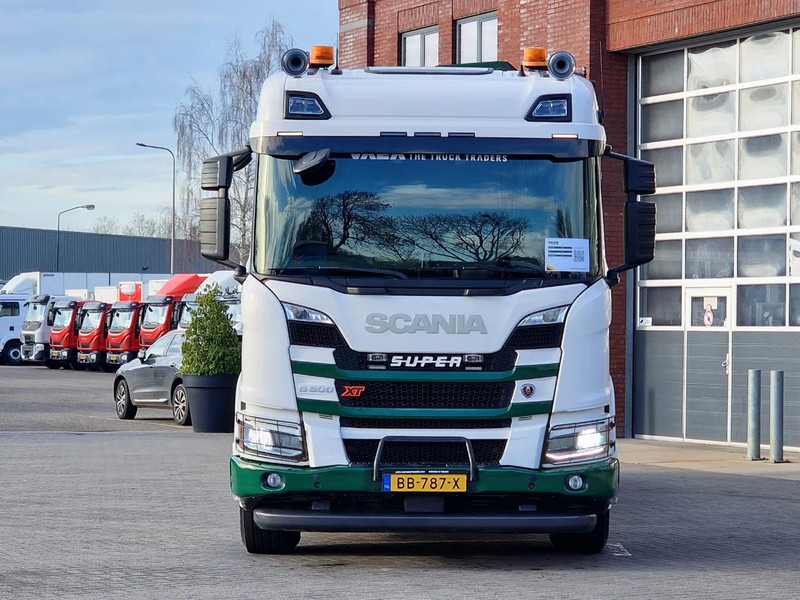 Scania G500 XT 8x4*4 - HMF 2820K Crane - AJK 20T Hooklift - Retarder - Full air - Like new - Camion cu cârlig, Camion cu macara: Foto 4 Scania G500 XT 8x4*4 - HMF 2820K Crane - AJK 20T Hooklift - Retarder - Full air - Like new - Camion cu cârlig, Camion cu macara: Foto 4