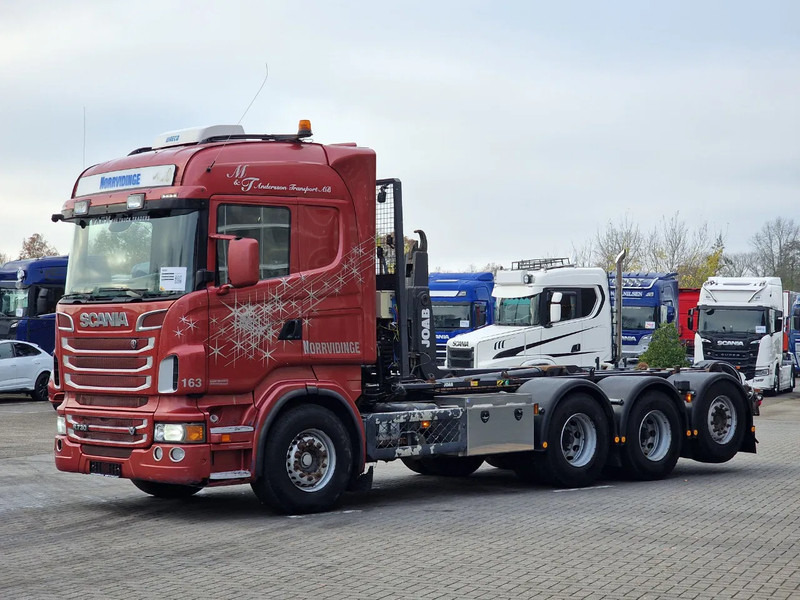 Scania R730 V8 Highline - 8x4*4 - JOAB Hooklift - Steering axle - Full air - Night clima - Camion cu cârlig: Foto 3 Scania R730 V8 Highline - 8x4*4 - JOAB Hooklift - Steering axle - Full air - Night clima - Camion cu cârlig: Foto 3