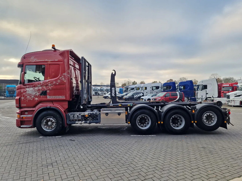 Scania R730 V8 Highline - 8x4*4 - JOAB Hooklift - Steering axle - Full air - Night clima - Camion cu cârlig: Foto 4 Scania R730 V8 Highline - 8x4*4 - JOAB Hooklift - Steering axle - Full air - Night clima - Camion cu cârlig: Foto 4