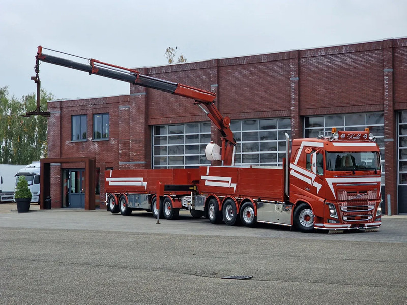 Volvo FH 16.750 8x2*6 - Palfinger PK15002 Crane/Grua - Show truck + Trailer - - Camion cu macara: Foto 1 Volvo FH 16.750 8x2*6 - Palfinger PK15002 Crane/Grua - Show truck + Trailer - - Camion cu macara: Foto 1