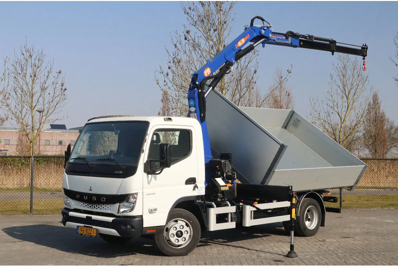 FUSO Canter 7C18 | 4X2 | 3-WAY TIPPER | PM 6.5 KRAN /CRANE - Autoutilitară basculantă: Foto 1 FUSO Canter 7C18 | 4X2 | 3-WAY TIPPER | PM 6.5 KRAN /CRANE - Autoutilitară basculantă: Foto 1