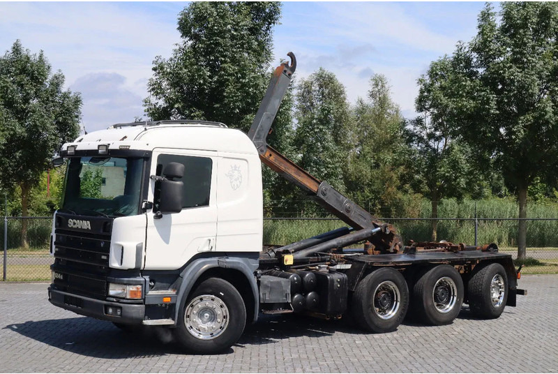 Scania P124-420 | 8X4 | HOOKLIFT | MANUAL | BIG AXLES | EURO 3 - Camion cu cârlig: Foto 1 Scania P124-420 | 8X4 | HOOKLIFT | MANUAL | BIG AXLES | EURO 3 - Camion cu cârlig: Foto 1