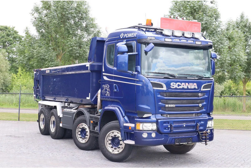 Scania R580 V8 | FULL STEEL | BIG AXLES | RETARDER | EURO 6 - Camion basculantă: Foto 4 Scania R580 V8 | FULL STEEL | BIG AXLES | RETARDER | EURO 6 - Camion basculantă: Foto 4