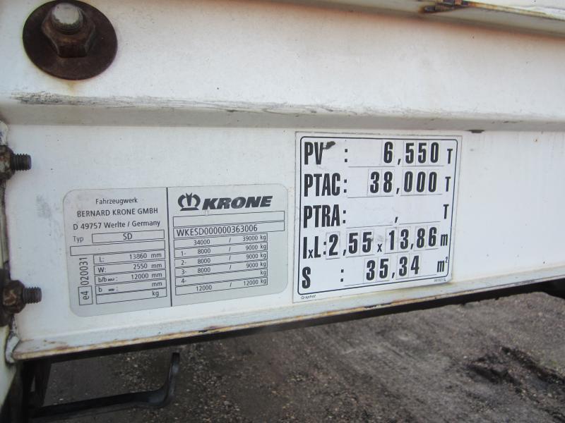 Krone - Semiremorcă prelată: Foto 3 Krone - Semiremorcă prelată: Foto 3