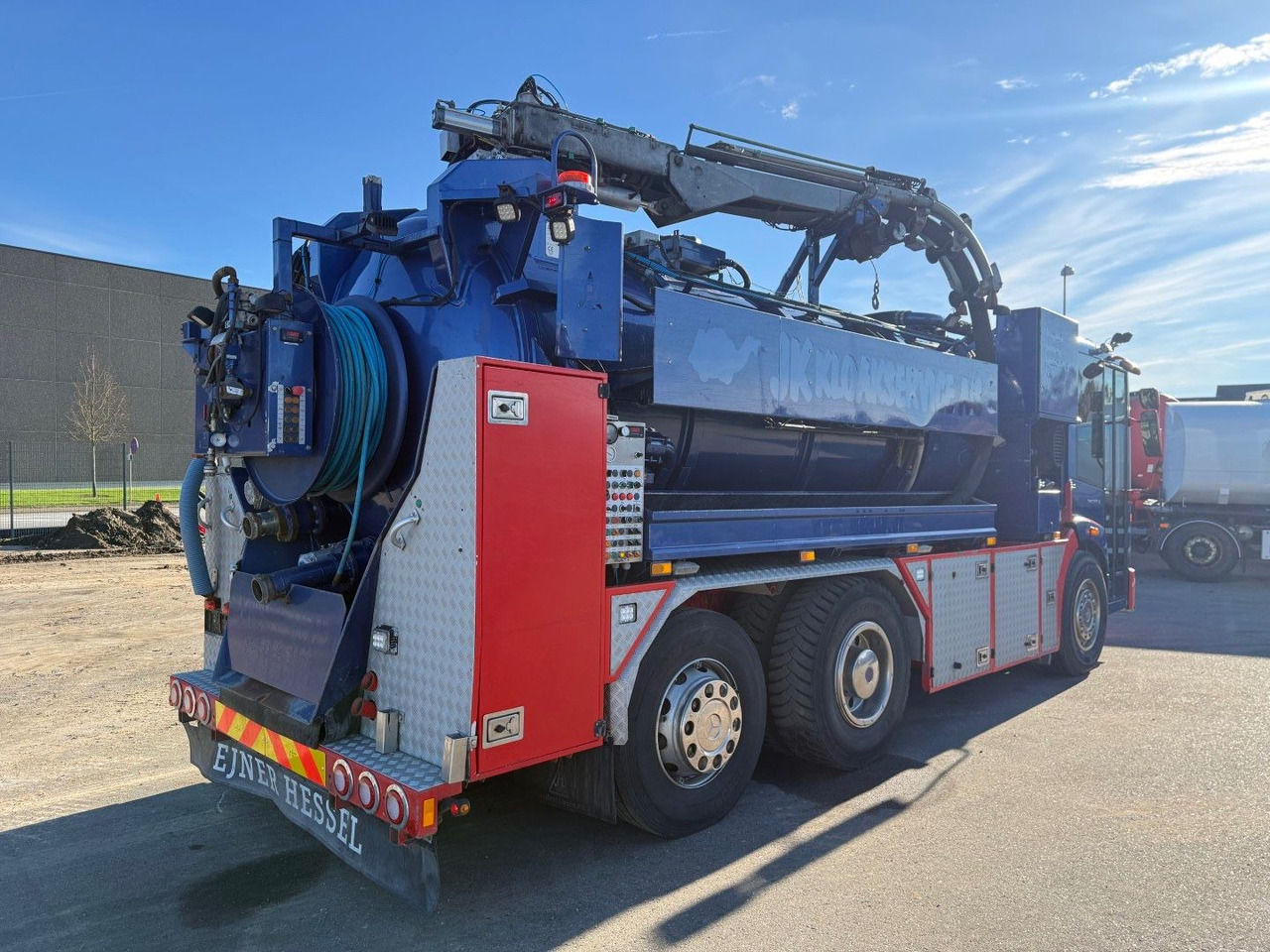 Mercedes-Benz Econic 2633 6x2*4 Hvidtved Larsen SLP309 Euro 5 - Maşină pentru vidanjări: Foto 3 Mercedes-Benz Econic 2633 6x2*4 Hvidtved Larsen SLP309 Euro 5 - Maşină pentru vidanjări: Foto 3