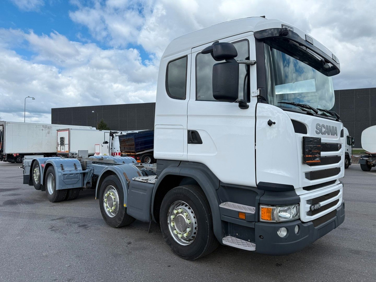 Scania G450 8x2*6 ADR Chassis / Fahrgestell / Euro 6 - Camion şasiu: Foto 2 Scania G450 8x2*6 ADR Chassis / Fahrgestell / Euro 6 - Camion şasiu: Foto 2