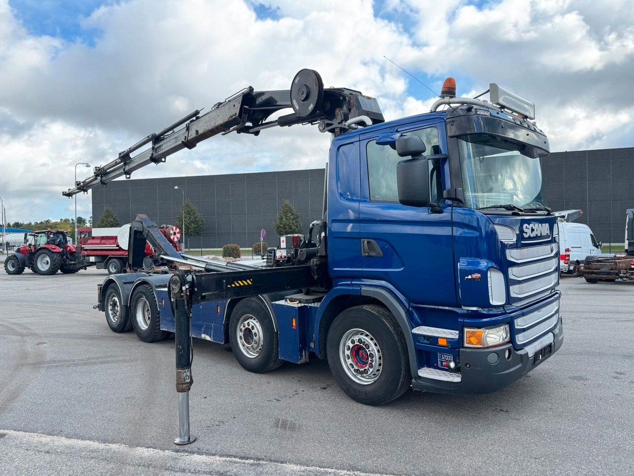 Scania G480 8x2*6 Hakenlift / Hiab 244 EP-5 Hipro - Camion cu macara: Foto 2 Scania G480 8x2*6 Hakenlift / Hiab 244 EP-5 Hipro - Camion cu macara: Foto 2