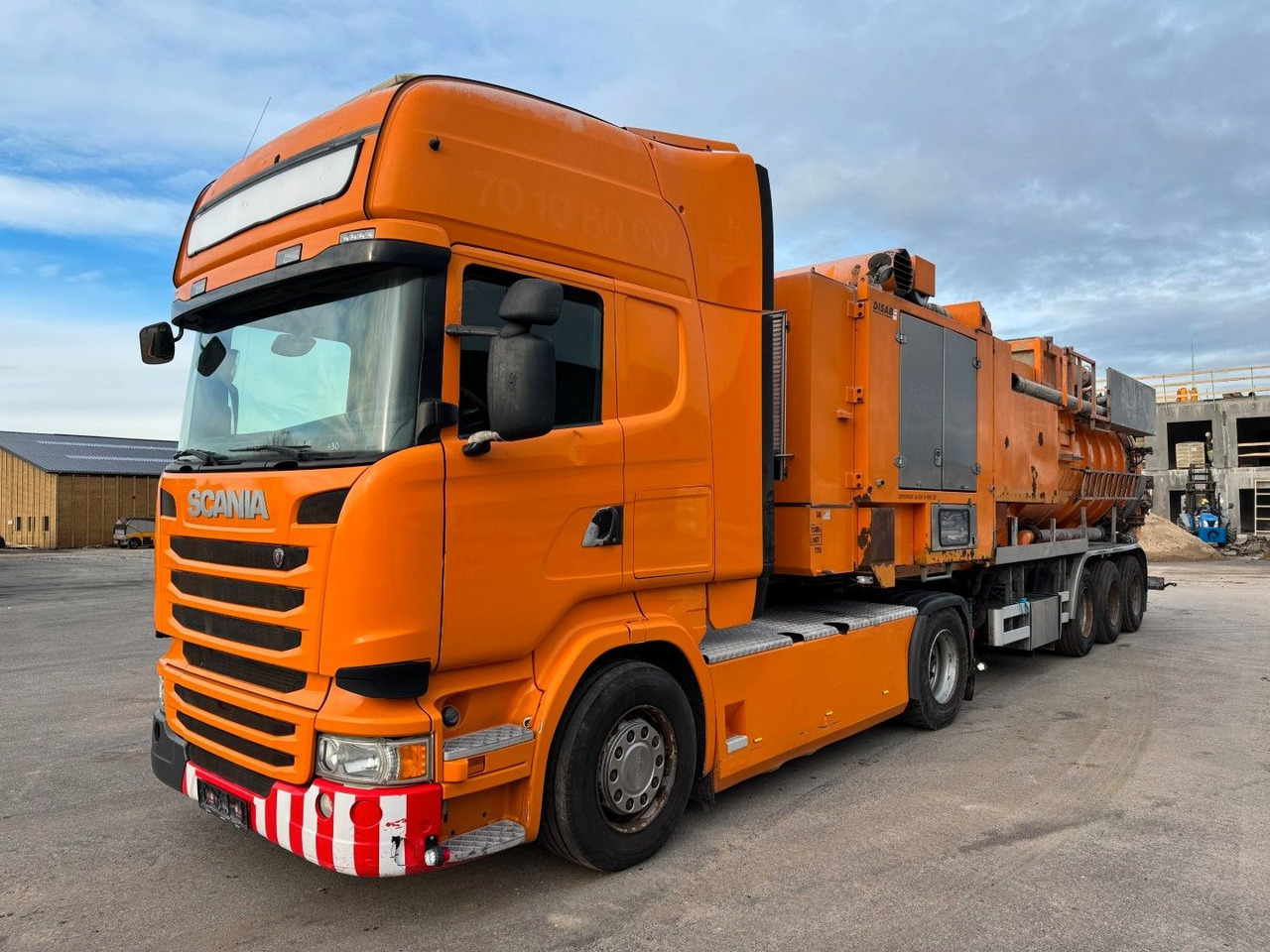 Scania R450 4x2 Euro 6 Disab Centurion LN20 Sauglader - Maşină pentru vidanjări: Foto 1 Scania R450 4x2 Euro 6 Disab Centurion LN20 Sauglader - Maşină pentru vidanjări: Foto 1