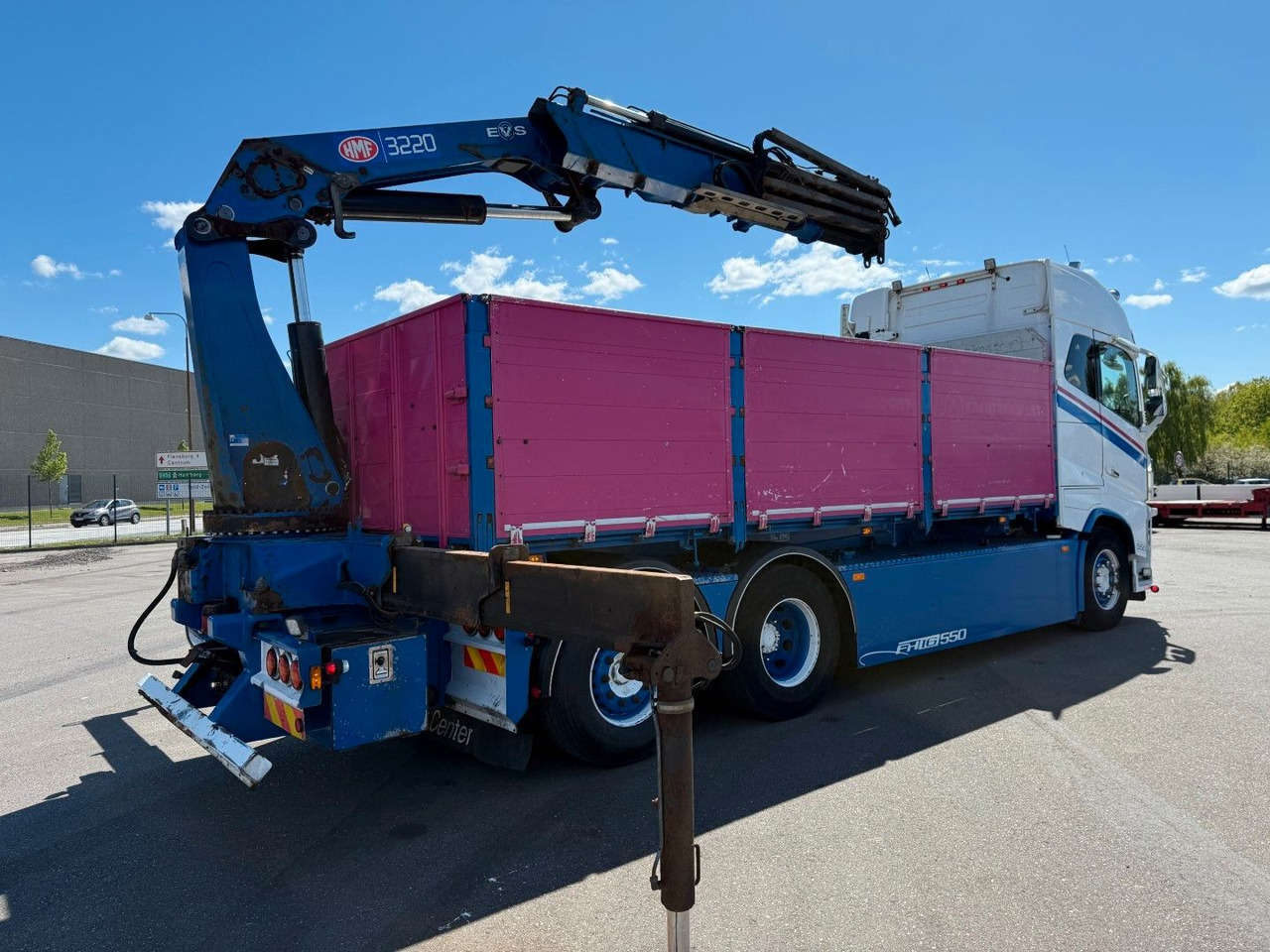 Volvo FH 16.550 6x2*4 / Crane HMF 3220K4 Euro 6 - Camion cu macara: Foto 4 Volvo FH 16.550 6x2*4 / Crane HMF 3220K4 Euro 6 - Camion cu macara: Foto 4