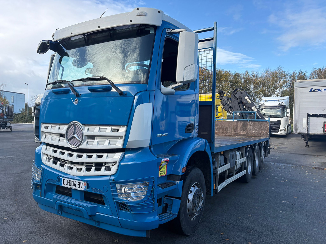 Mercedes Arocs 3240 - Camion platformă: Foto 1 Mercedes Arocs 3240 - Camion platformă: Foto 1