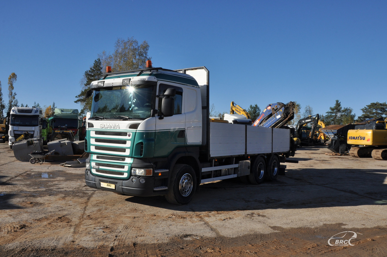 Scania R 480 - Camion platformă: Foto 1 Scania R 480 - Camion platformă: Foto 1