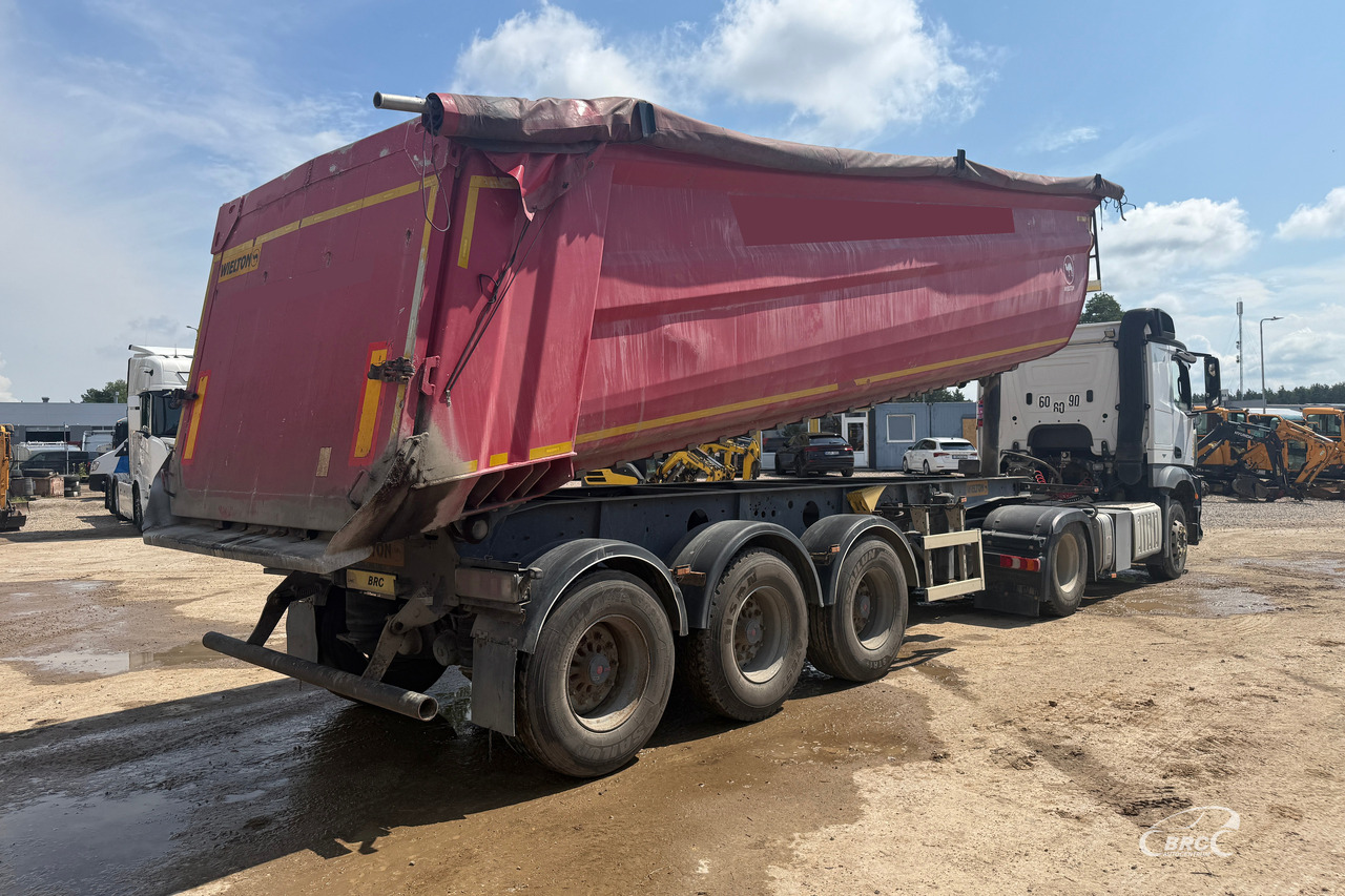 Wielton NW-3 - Semiremorcă basculantă: Foto 4 Wielton NW-3 - Semiremorcă basculantă: Foto 4