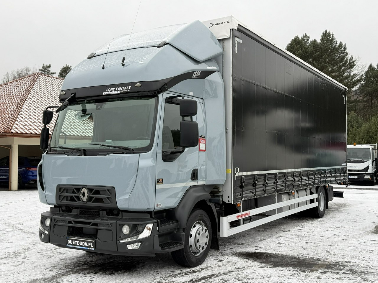 Renault D 16.280 E6 Firana Sypialka Tył Drzwi Dach Zsuwany Długi - 855cm - Alte utilaje: Foto 3 Renault D 16.280 E6 Firana Sypialka Tył Drzwi Dach Zsuwany Długi - 855cm - Alte utilaje: Foto 3