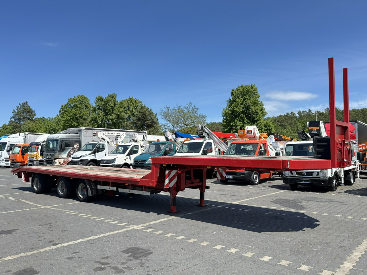 Blumhardt Niskopodwozie SAL 40.24 3-Osie BPW Tylna Skrętna - Semiremorcă transport agabaritic: Foto 1 Blumhardt Niskopodwozie SAL 40.24 3-Osie BPW Tylna Skrętna - Semiremorcă transport agabaritic: Foto 1