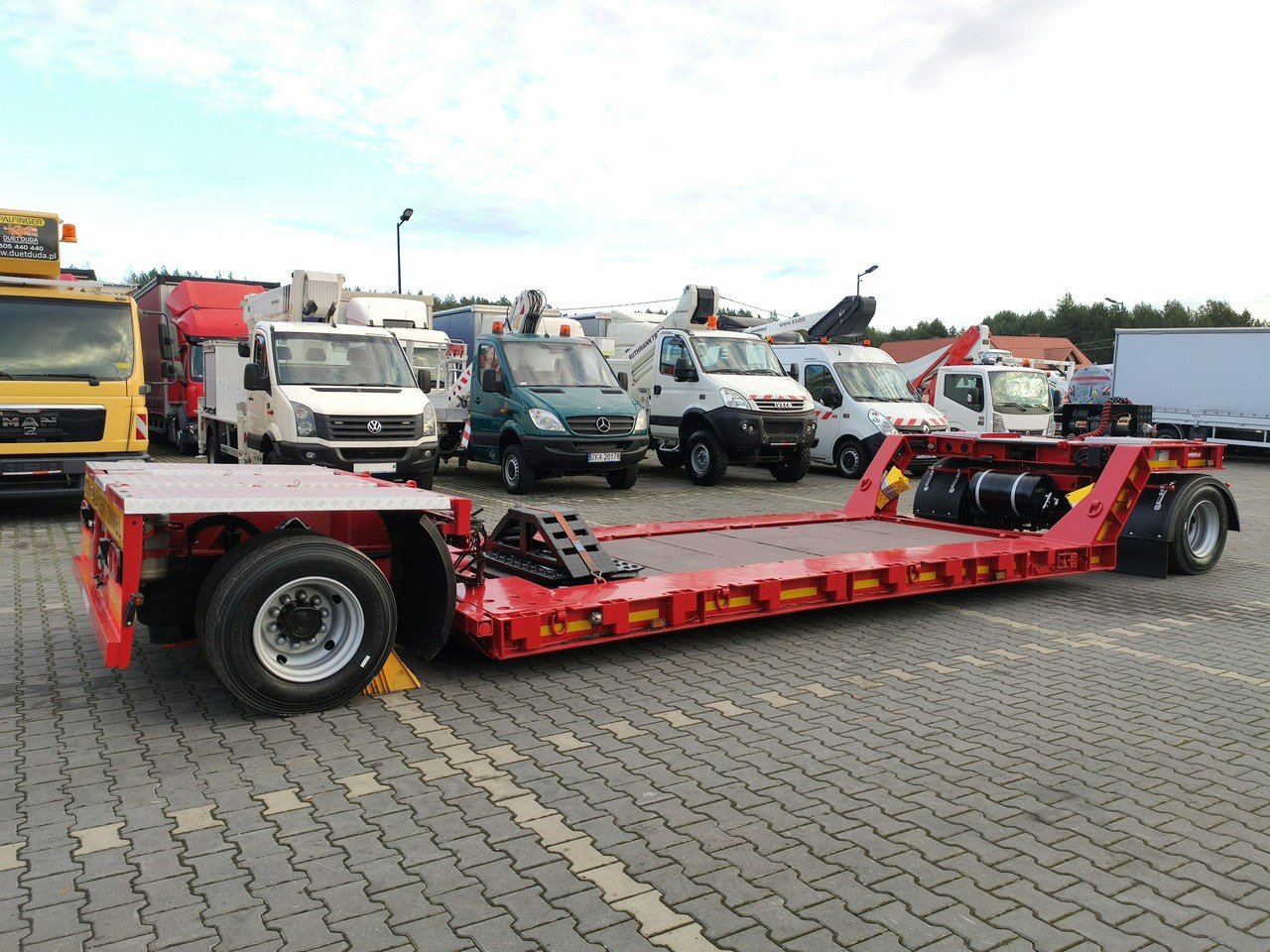 EMTECH PCN 18 PNZ-S Tiefbett zagłębiana Rozsuwana UNIKAT JAK NOWA - Remorcă transport agabaritic: Foto 2 EMTECH PCN 18 PNZ-S Tiefbett zagłębiana Rozsuwana UNIKAT JAK NOWA - Remorcă transport agabaritic: Foto 2