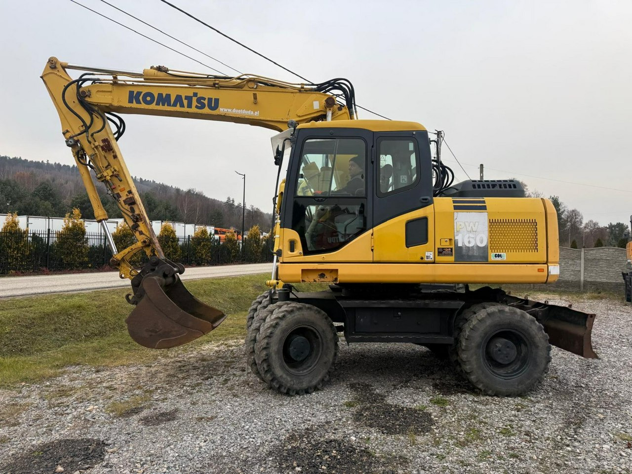Komatsu PW160-7E0 Szybko Złącze Sprawna Stan Dobry - Excavator pe roţi: Foto 1 Komatsu PW160-7E0 Szybko Złącze Sprawna Stan Dobry - Excavator pe roţi: Foto 1