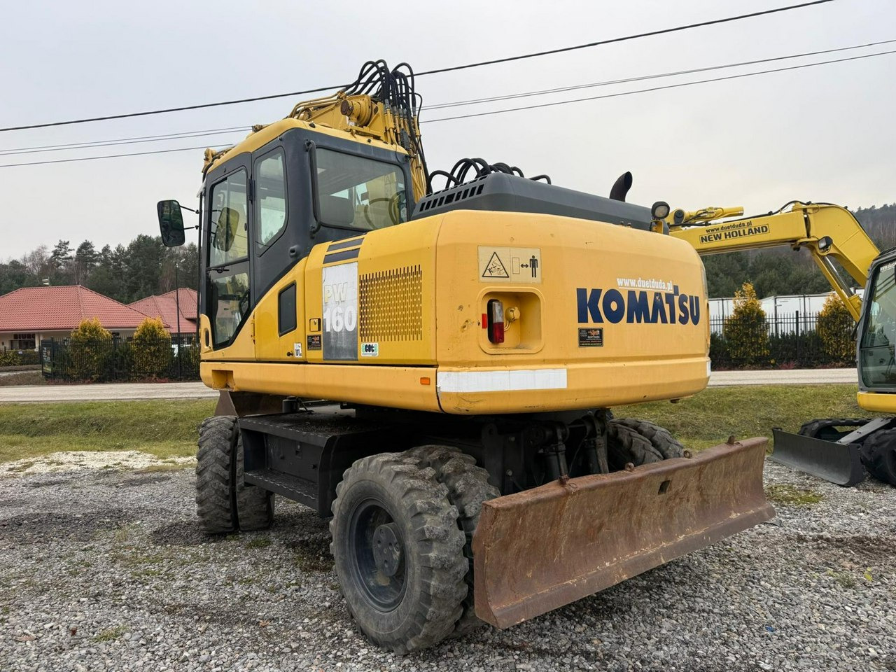 Komatsu PW160-7E0 Szybko Złącze Sprawna Stan Dobry - Excavator pe roţi: Foto 5 Komatsu PW160-7E0 Szybko Złącze Sprawna Stan Dobry - Excavator pe roţi: Foto 5