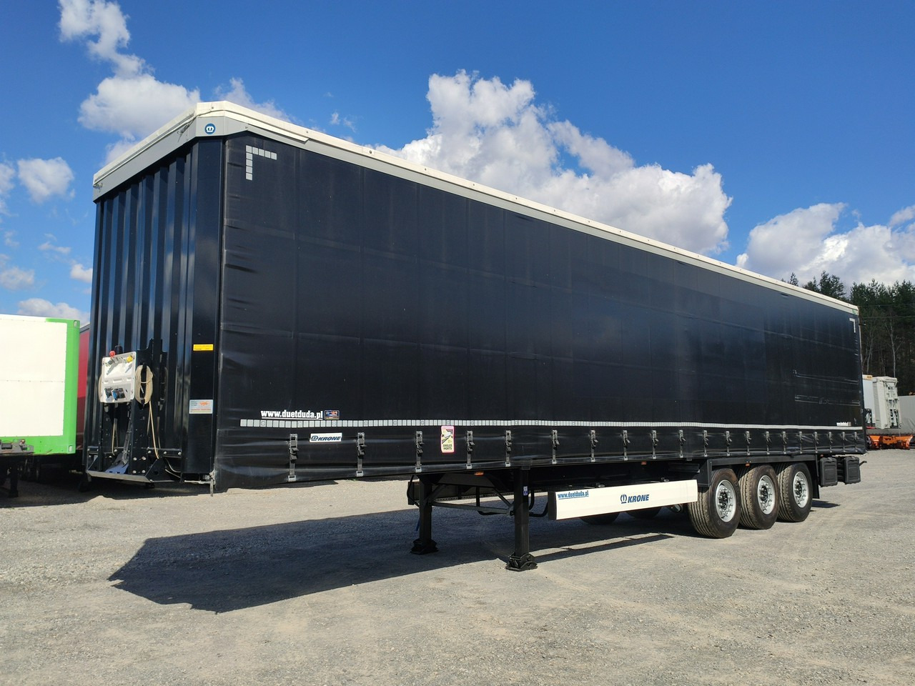 Semiremorcă prelată Krone SD Standard 3 Osie Multilock: Foto 1