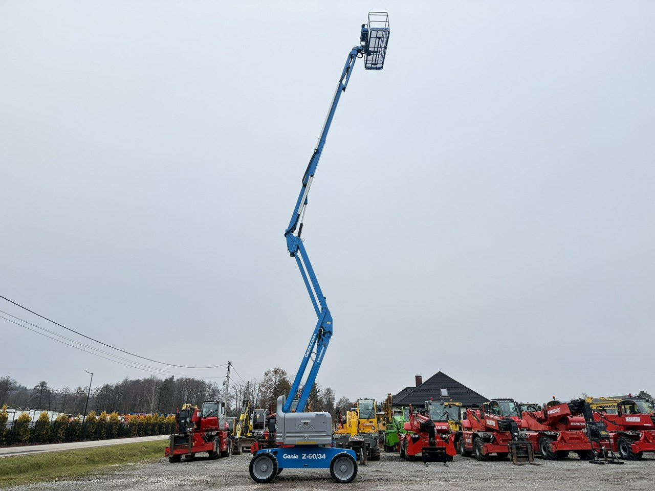 Manitou 200 ATJ Genie Z60/34 PODNOŚNIK PRZEGUBOWY TELEKOPOWY JGL 4x4 4WD - Nacela articulata: Foto 3 Manitou 200 ATJ Genie Z60/34 PODNOŚNIK PRZEGUBOWY TELEKOPOWY JGL 4x4 4WD - Nacela articulata: Foto 3