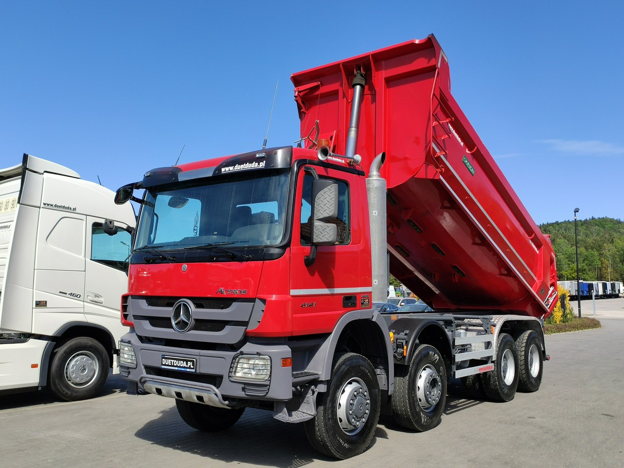 Mercedes Actros 4141 8x6 Wywrot SKIBICKI Automat EPS ze Sprzegłem !!! - Camion basculantă: Foto 1 Mercedes Actros 4141 8x6 Wywrot SKIBICKI Automat EPS ze Sprzegłem !!! - Camion basculantă: Foto 1