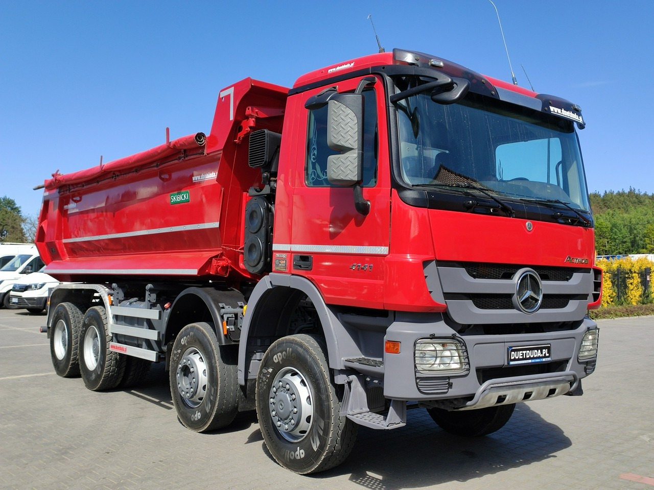 Mercedes Actros 4141 8x6 Wywrot SKIBICKI Automat EPS ze Sprzegłem !!! - Camion basculantă: Foto 2 Mercedes Actros 4141 8x6 Wywrot SKIBICKI Automat EPS ze Sprzegłem !!! - Camion basculantă: Foto 2