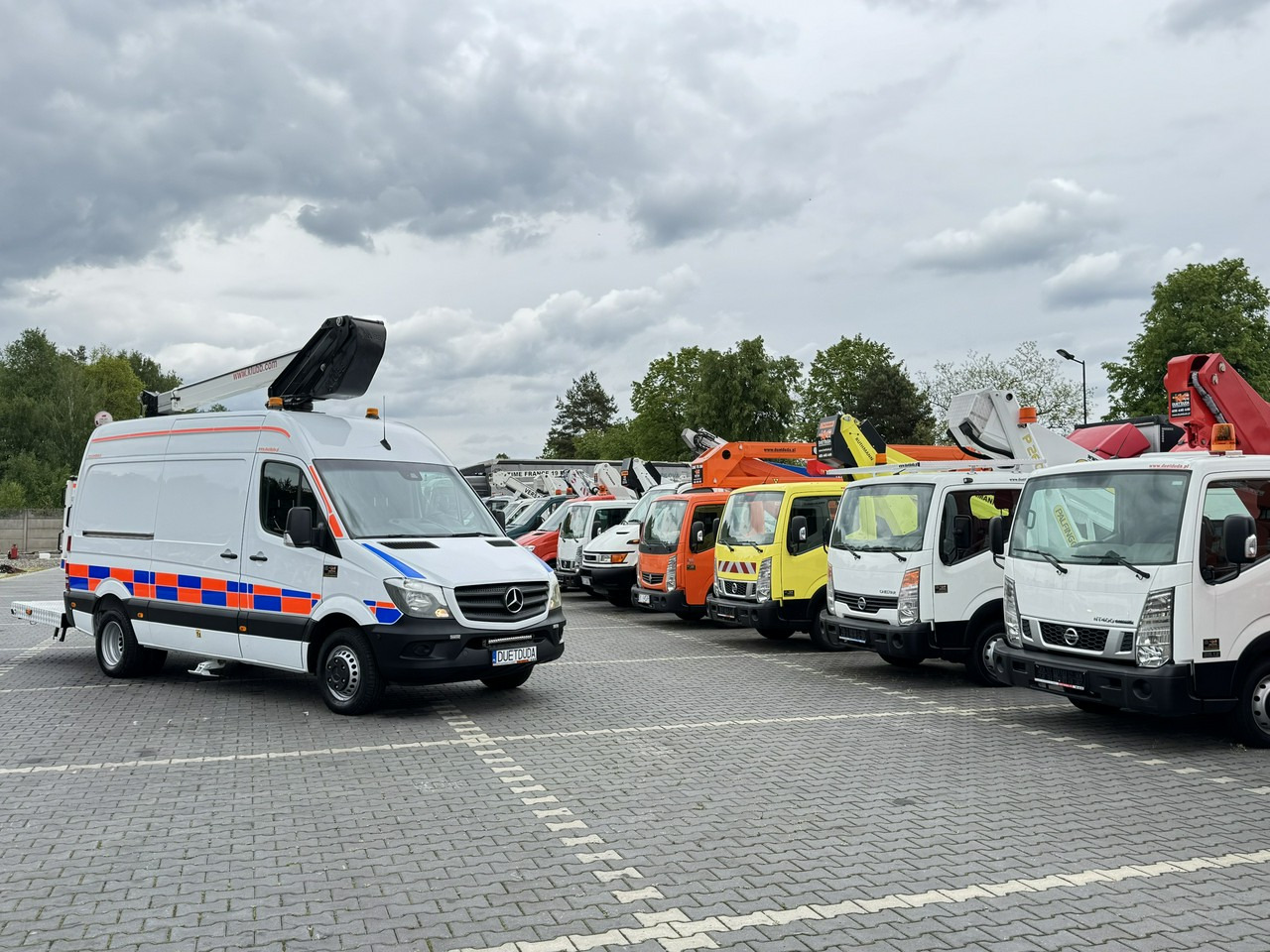 Mercedes Sprinter Zwyżka Podnośnik Koszowy KLUBB K42P UDT WUMAG GSR - Camion cu nacela: Foto 1 Mercedes Sprinter Zwyżka Podnośnik Koszowy KLUBB K42P UDT WUMAG GSR - Camion cu nacela: Foto 1