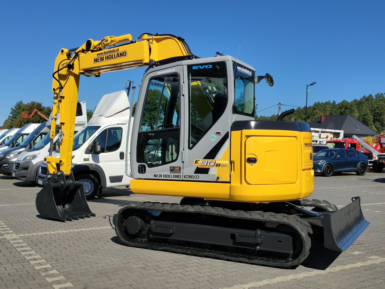 New Holland E90B SR -2 Gąsienicowa 10ton - Mini excavator: Foto 5 New Holland E90B SR -2 Gąsienicowa 10ton - Mini excavator: Foto 5