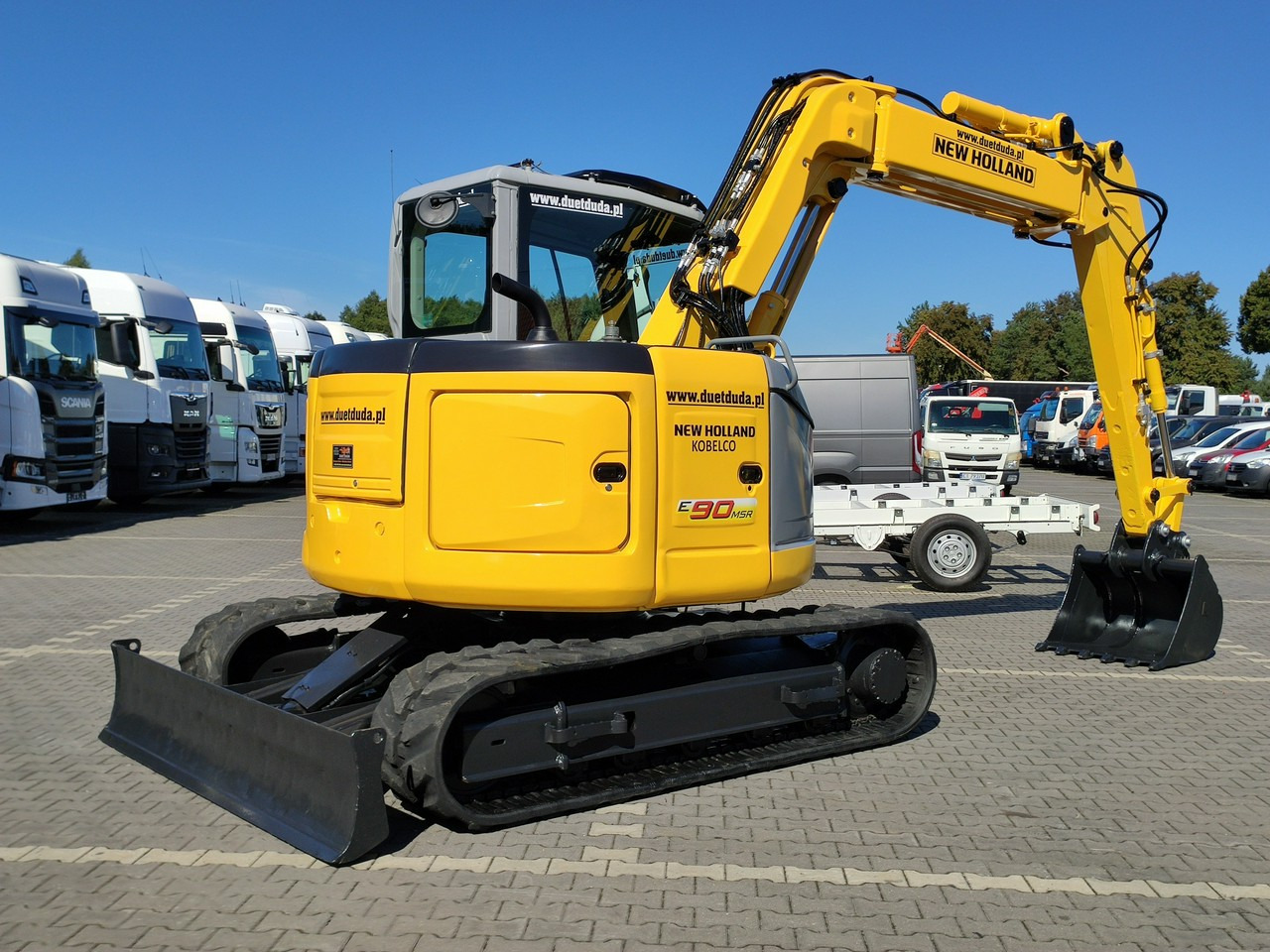 New Holland E90B SR -2 Gąsienicowa 10ton - Mini excavator: Foto 4 New Holland E90B SR -2 Gąsienicowa 10ton - Mini excavator: Foto 4