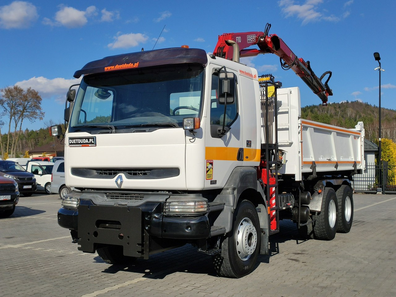 Renault Kerax 26.370 6x4 Mocny HDS FASSI F110 - Camion basculantă, Camion cu macara: Foto 2 Renault Kerax 26.370 6x4 Mocny HDS FASSI F110 - Camion basculantă, Camion cu macara: Foto 2