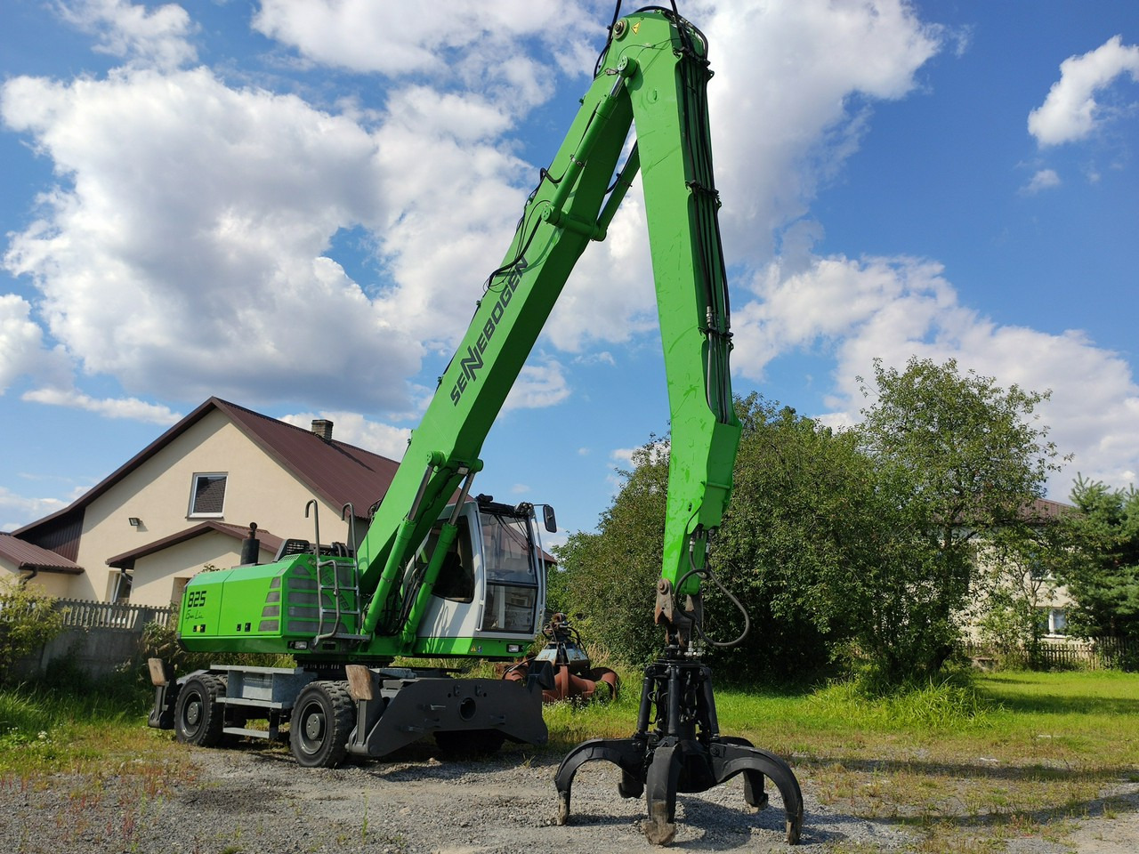 Sennebogen 825 Przeładunkowa Przemysłowa Zadbana Super Stan !!! - Excavator pentru manipulare de materiale: Foto 3 Sennebogen 825 Przeładunkowa Przemysłowa Zadbana Super Stan !!! - Excavator pentru manipulare de materiale: Foto 3