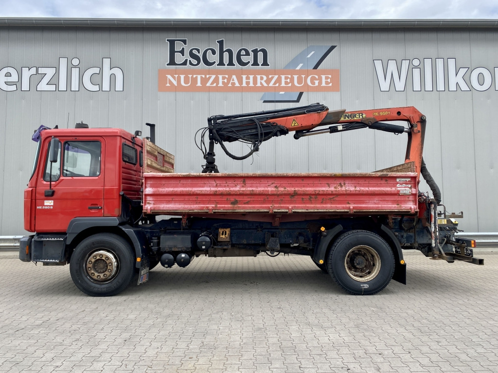 MAN 18.285 MC / Palfinger PK 9501 - Camion basculantă, Camion cu macara: Foto 3 MAN 18.285 MC / Palfinger PK 9501 - Camion basculantă, Camion cu macara: Foto 3